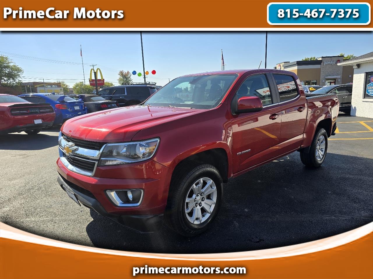 2016 Chevrolet Colorado LT Crew Cab 4WD Long Box