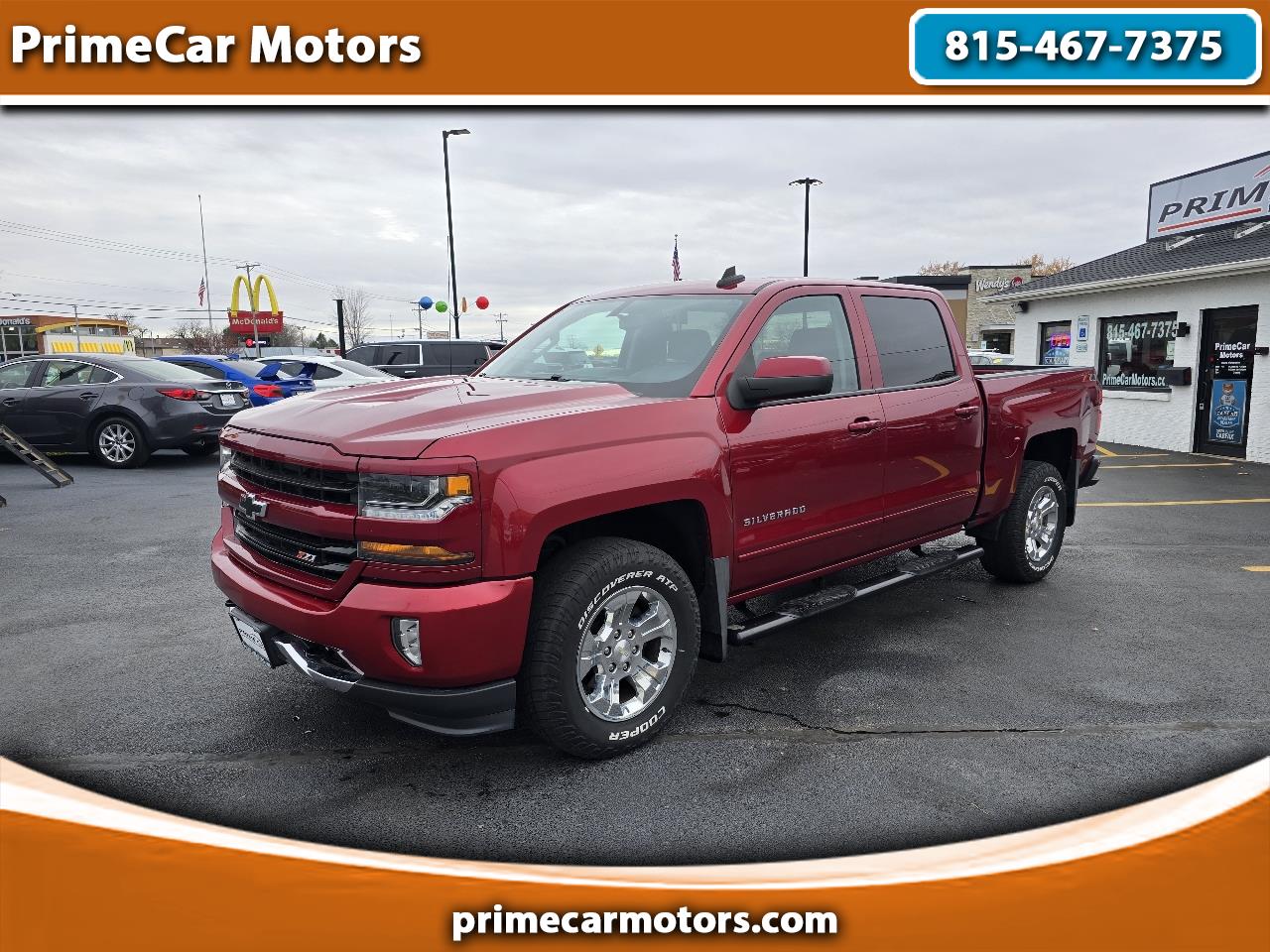 2018 Chevrolet Silverado 1500 LT Crew Cab 4WD