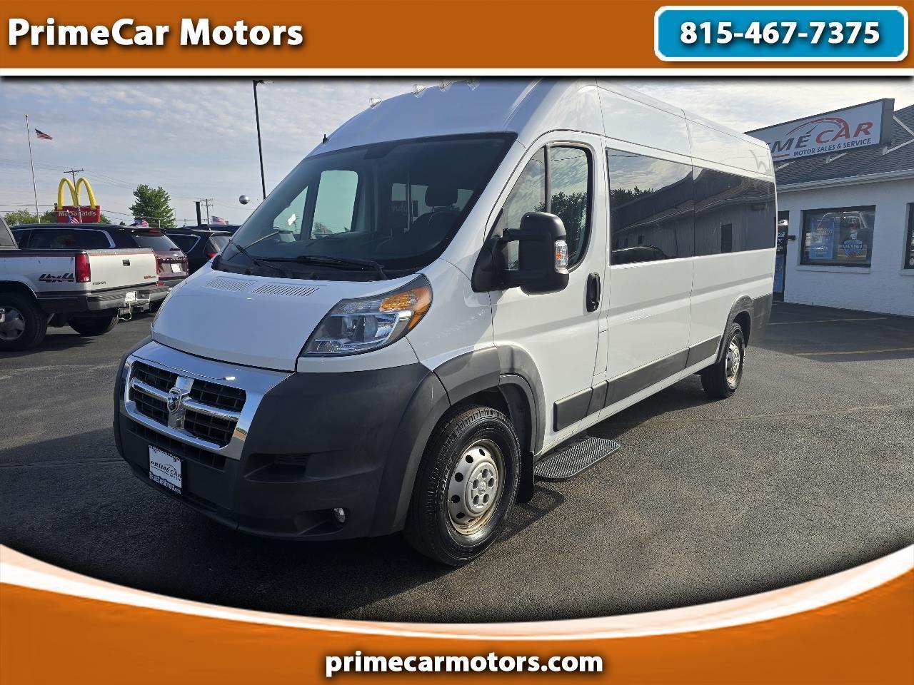RAM Promaster 3500 High Roof Window Van 2017