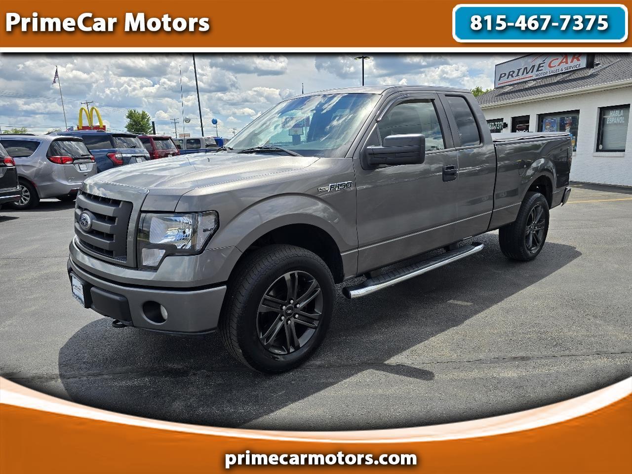 Gray 2010 Ford F-150 Pickup Truck Four-Wheel Drive Automatic