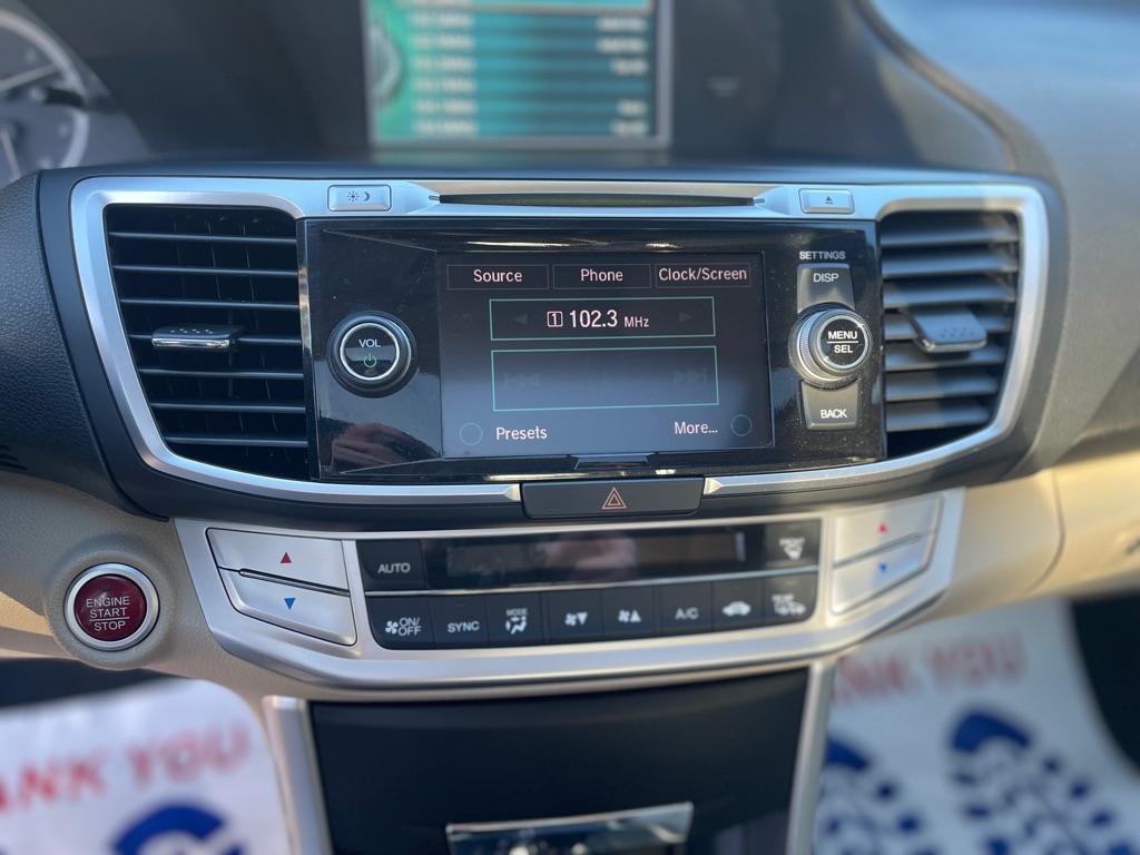 Honda Accord EX-L Sedan CVT 2014