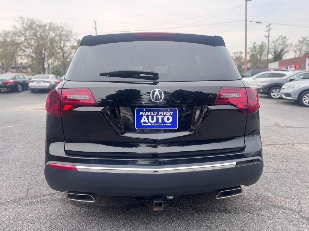 Acura MDX 6-Spd AT w/Tech Package 2012