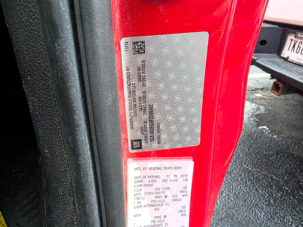 Chevrolet Silverado 2500HD Work Truck Long Box 4WD 2015