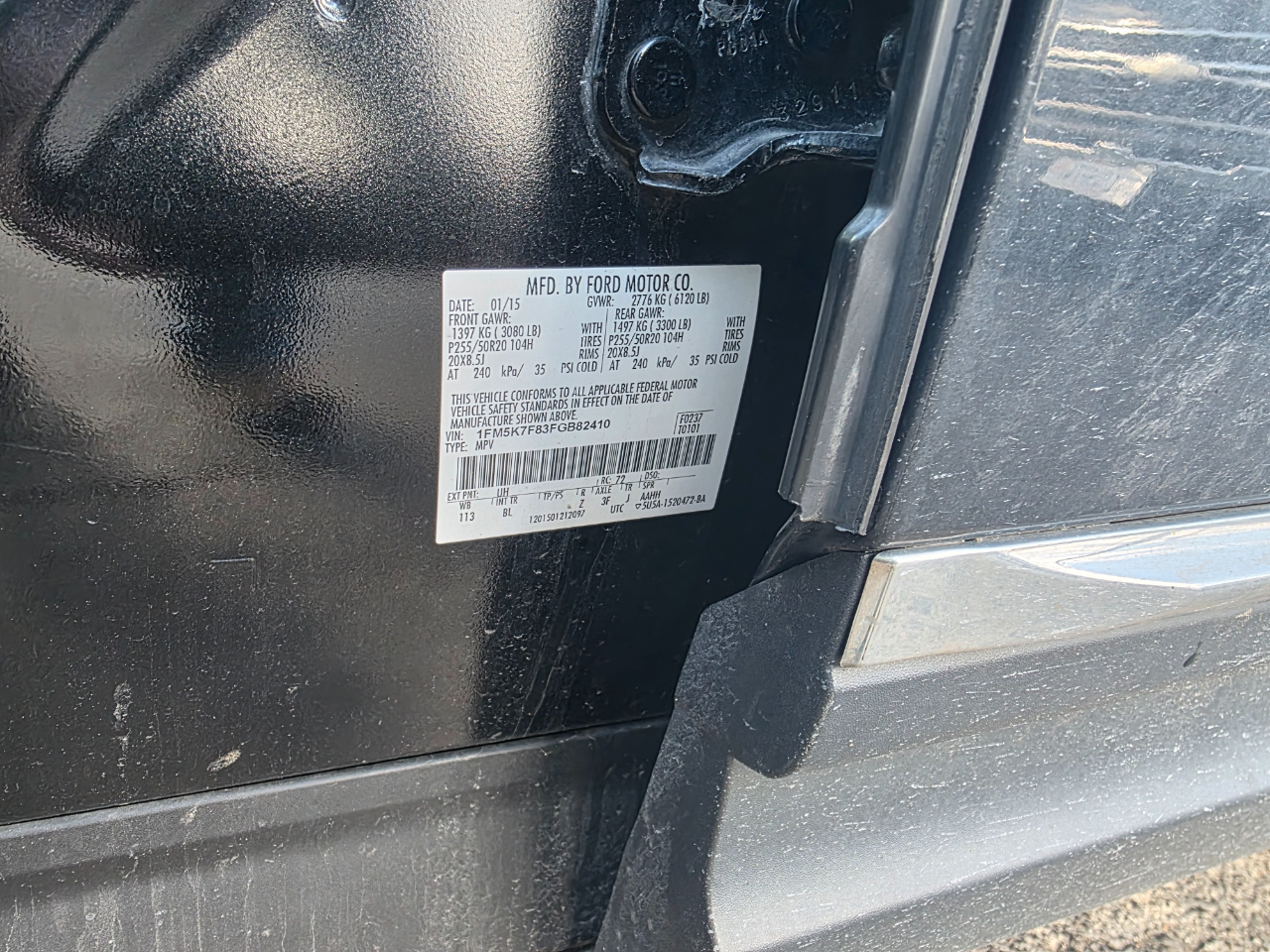 Ford Explorer Limited FWD 2015