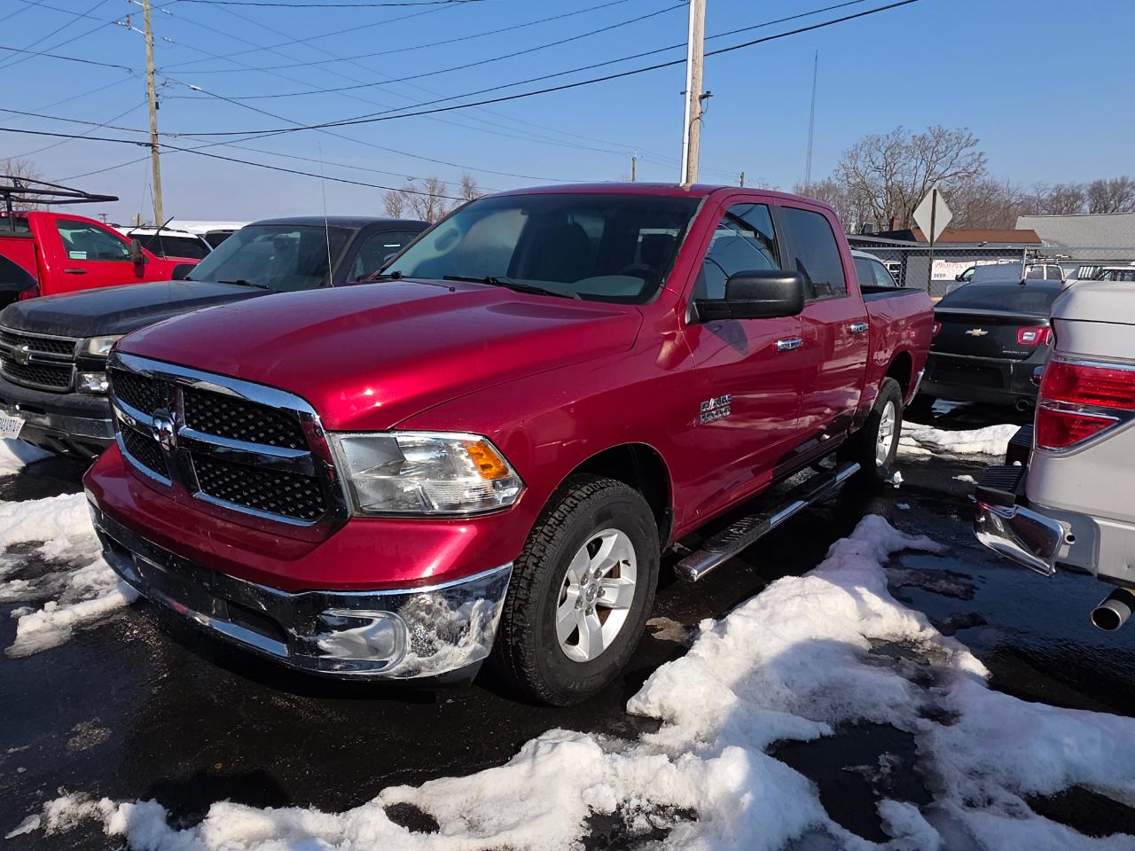 RAM 1500 SLT Crew Cab SWB 4WD 2013