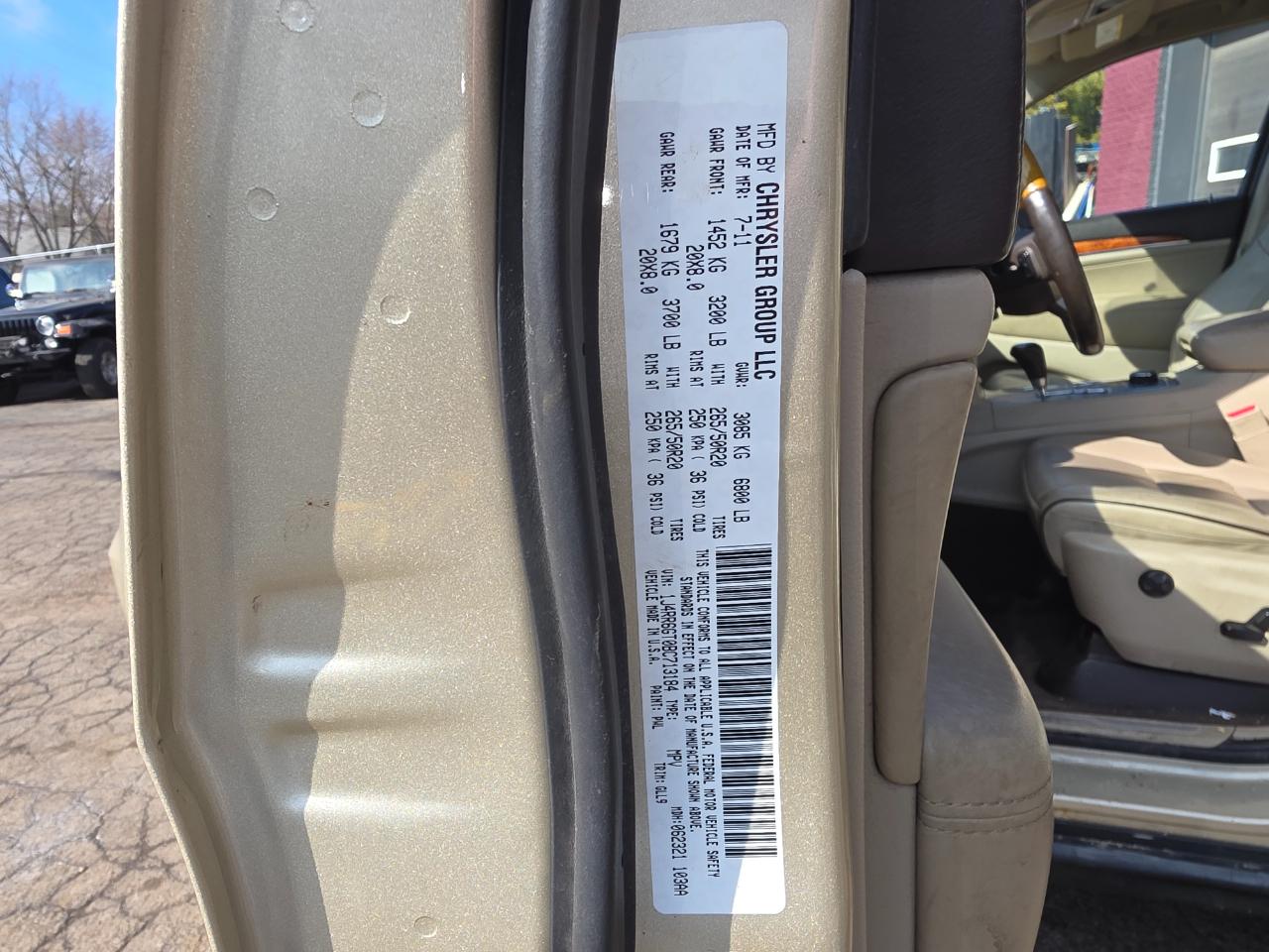 Jeep Grand Cherokee Overland 4WD 2011