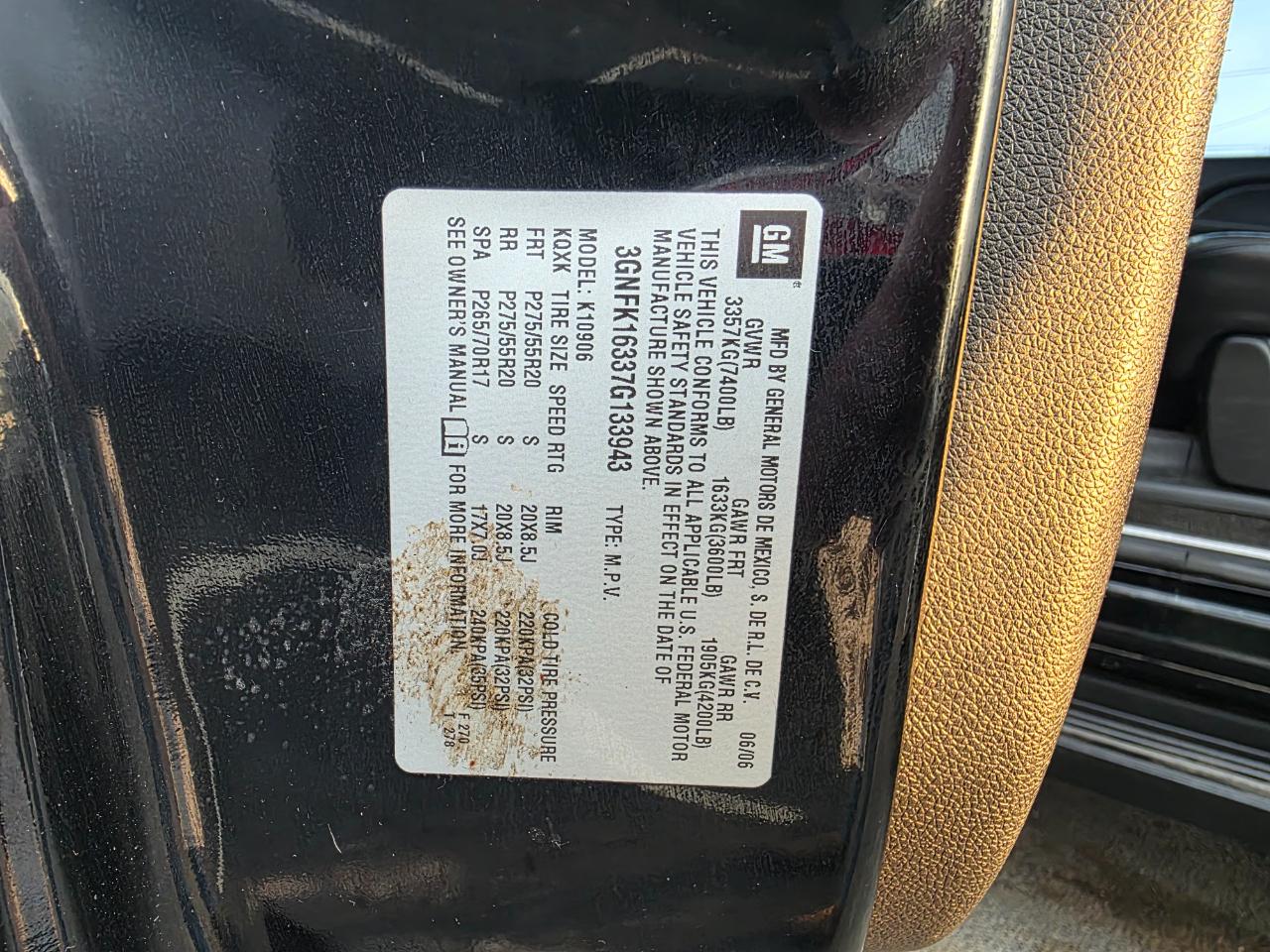 Chevrolet Suburban LS 1500 4WD 2007