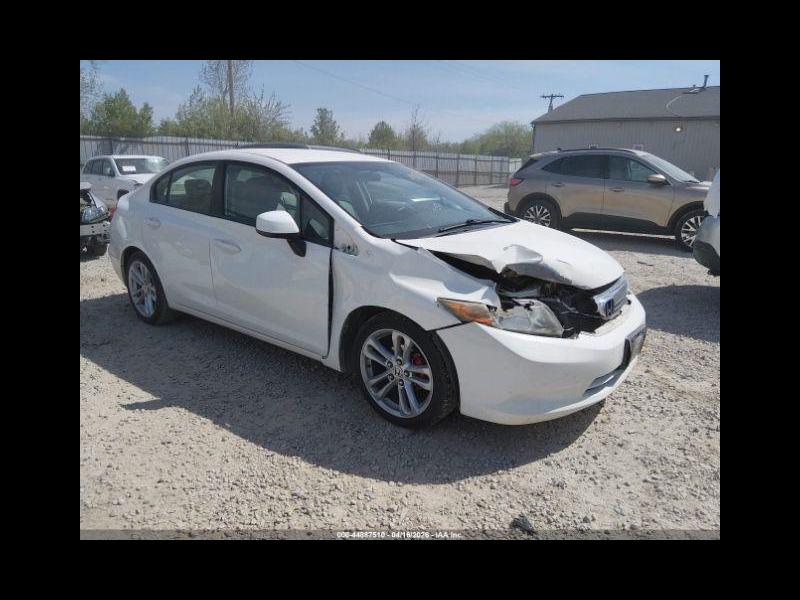 Honda Civic LX Sedan 5-Speed AT 2012