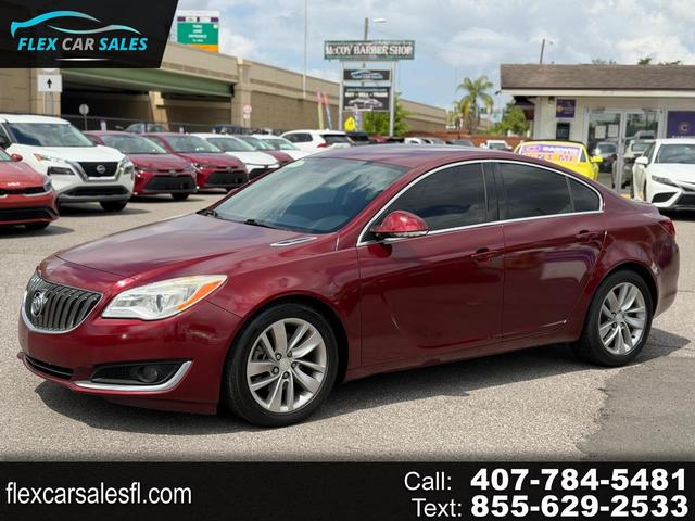 Red 2016 Buick Regal Sedan FWD Sedan Front-Wheel Drive Automatic