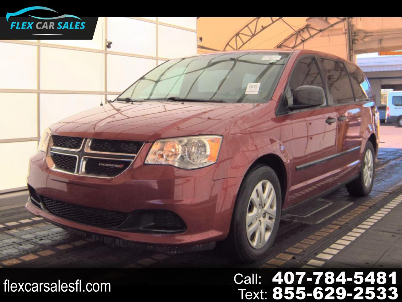 2016 Dodge Grand Caravan AMERICAN VALUE PACKAGE