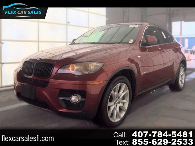 Red 2011 BMW X6 SUV / Crossover All-Wheel Drive Automatic