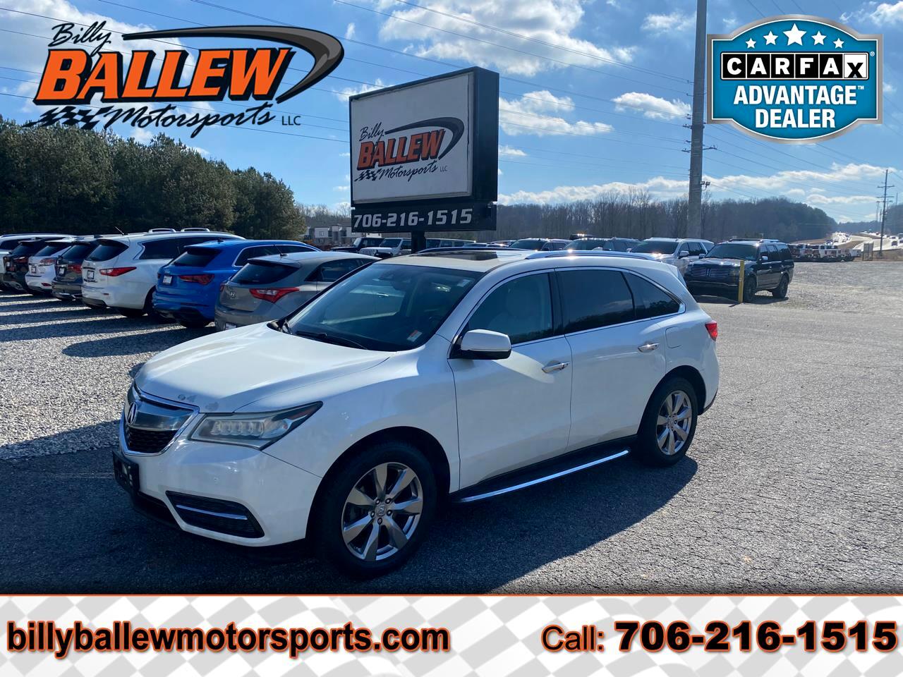2016 Acura MDX 9-Spd AT Advance Package