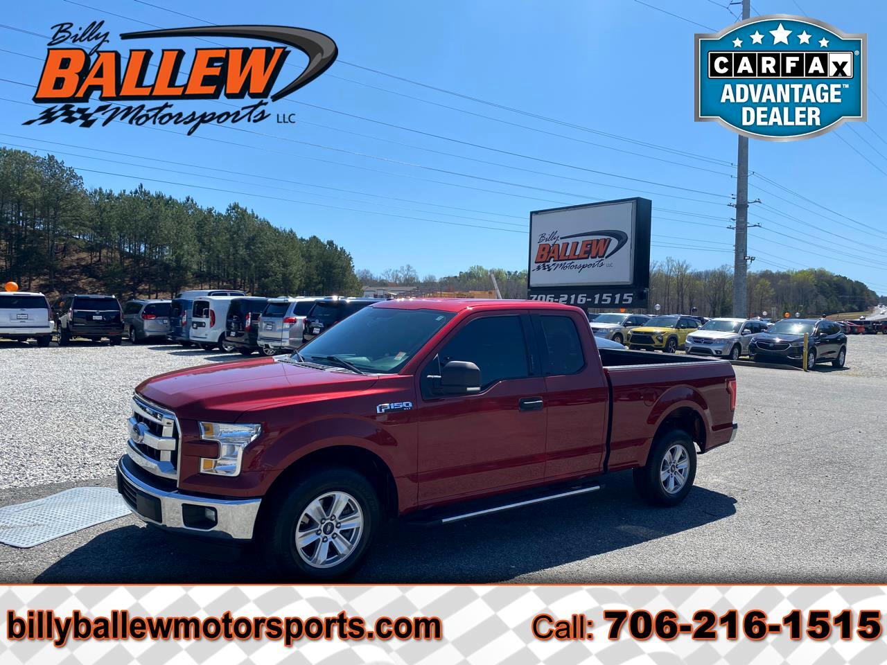 2016 Ford F-150 XLT SuperCab 8-ft. 2WD