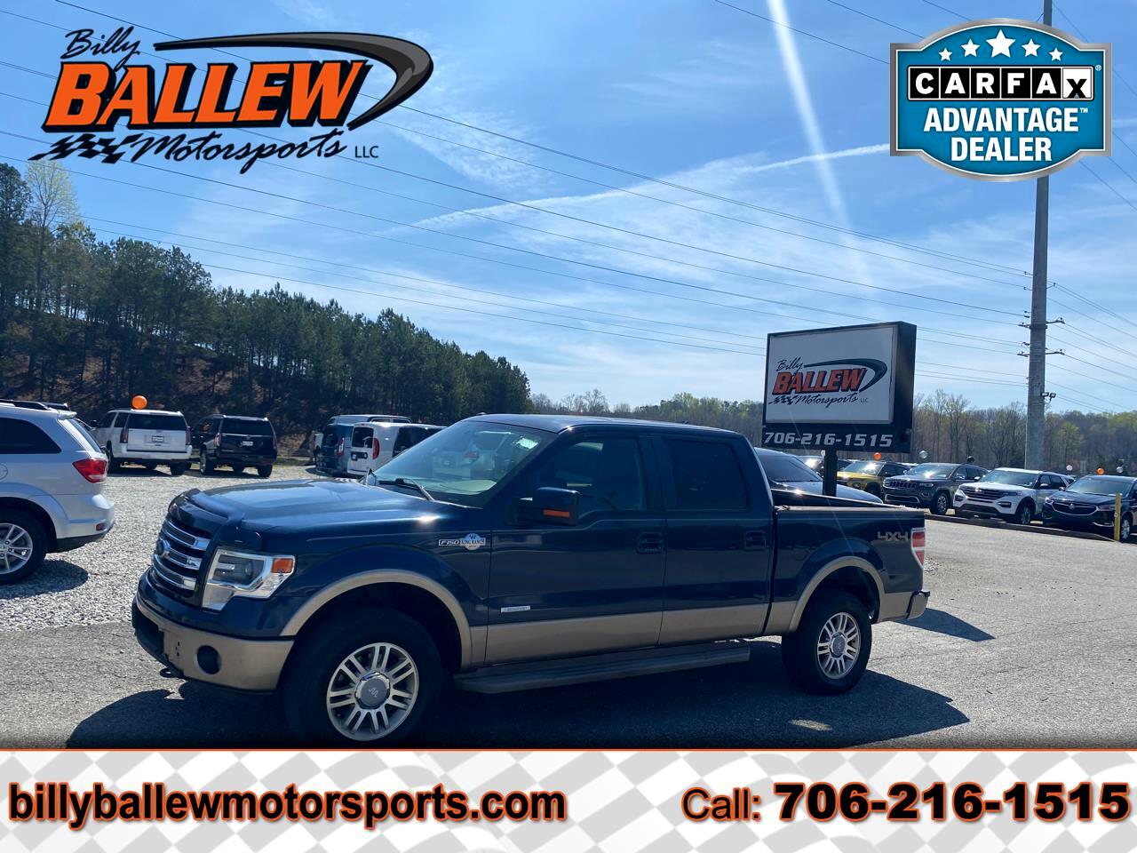 2013 Ford F-150 King Ranch SuperCrew 6.5-ft. Bed 4WD