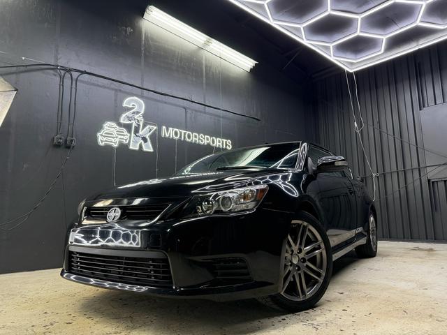 Black 2012 Scion tC Base Coupe Front-Wheel Drive 6-Speed Manual