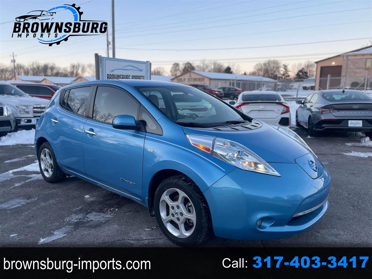 2012 Nissan Leaf SL Hatchback 4D