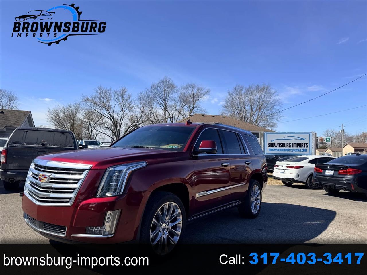2017 Cadillac Escalade Platinum Sport Utility 4D