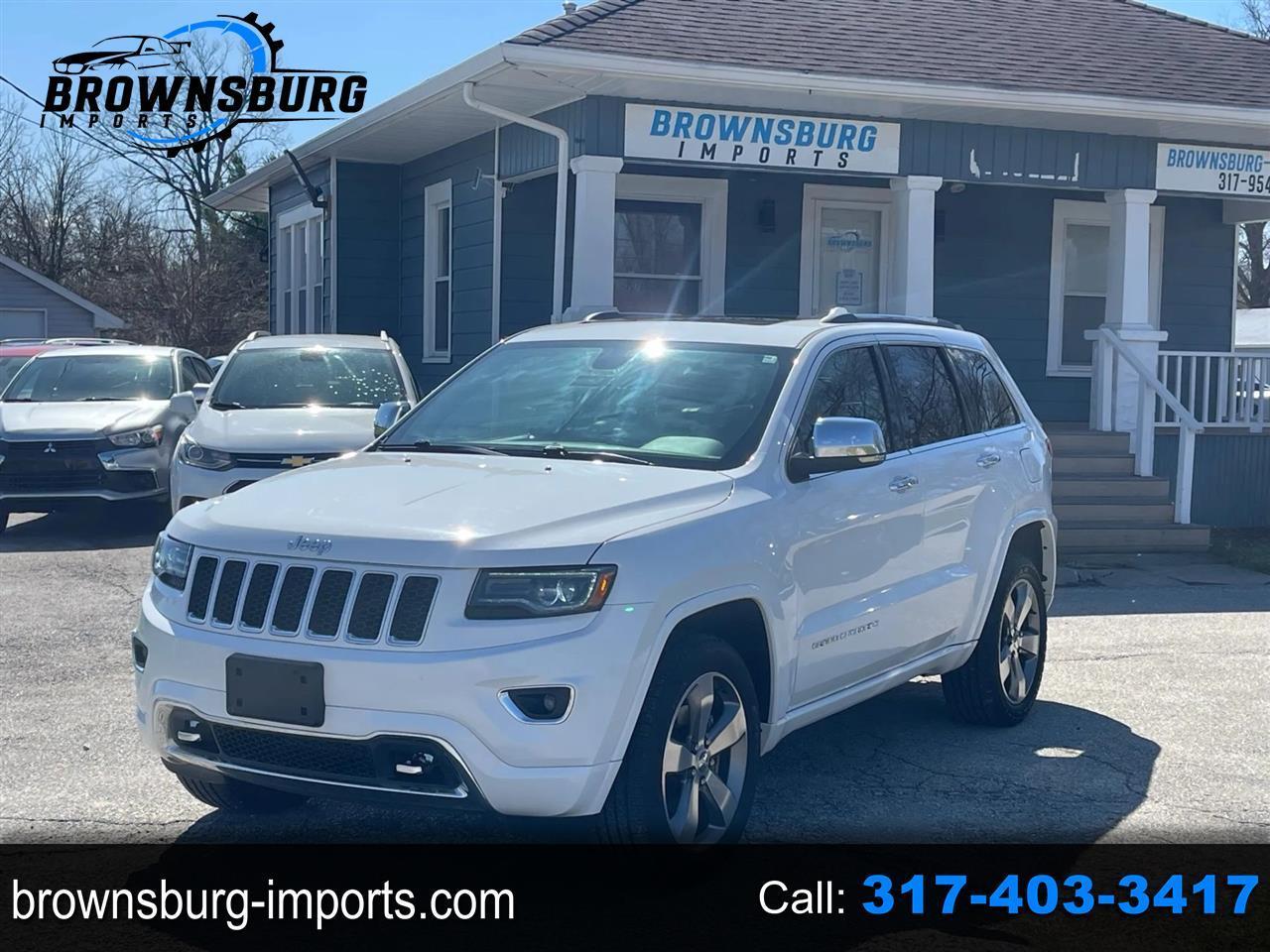2015 Jeep Grand Cherokee Overland Sport Utility 4D