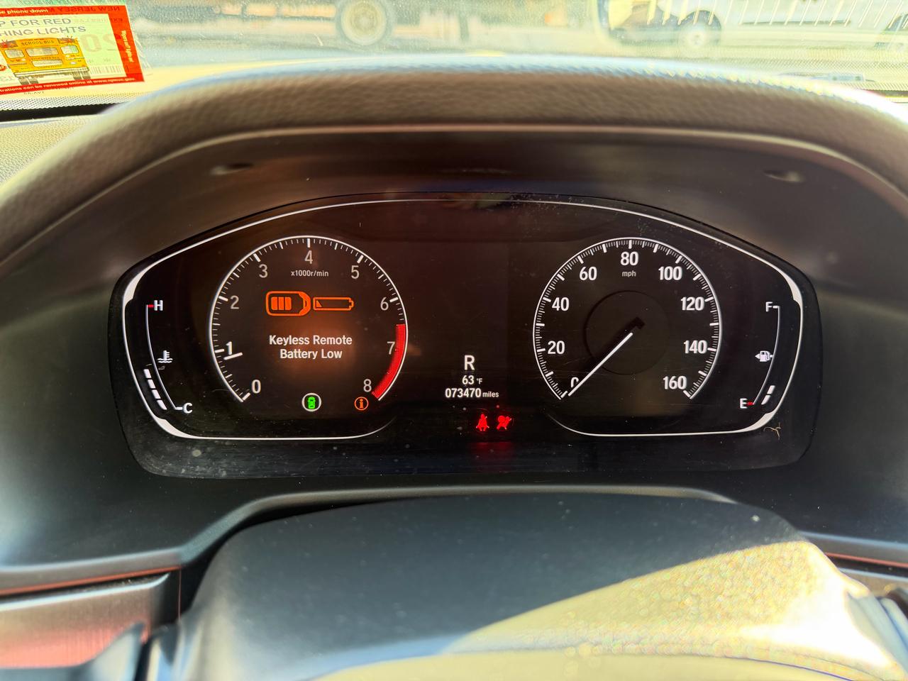 Honda Accord LX CVT 2018