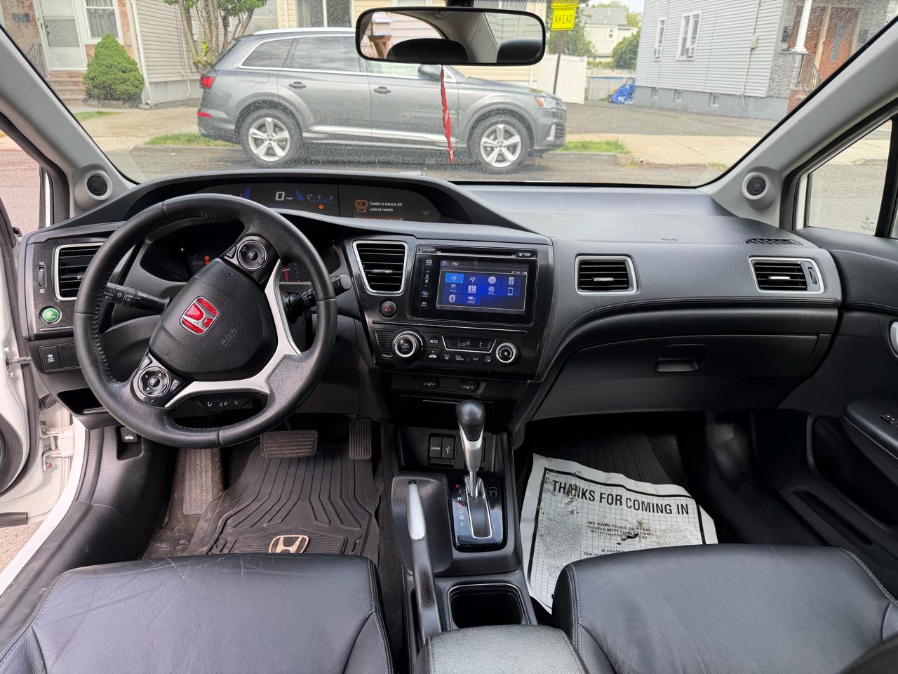 Honda Civic EX-L Sedan CVT 2015