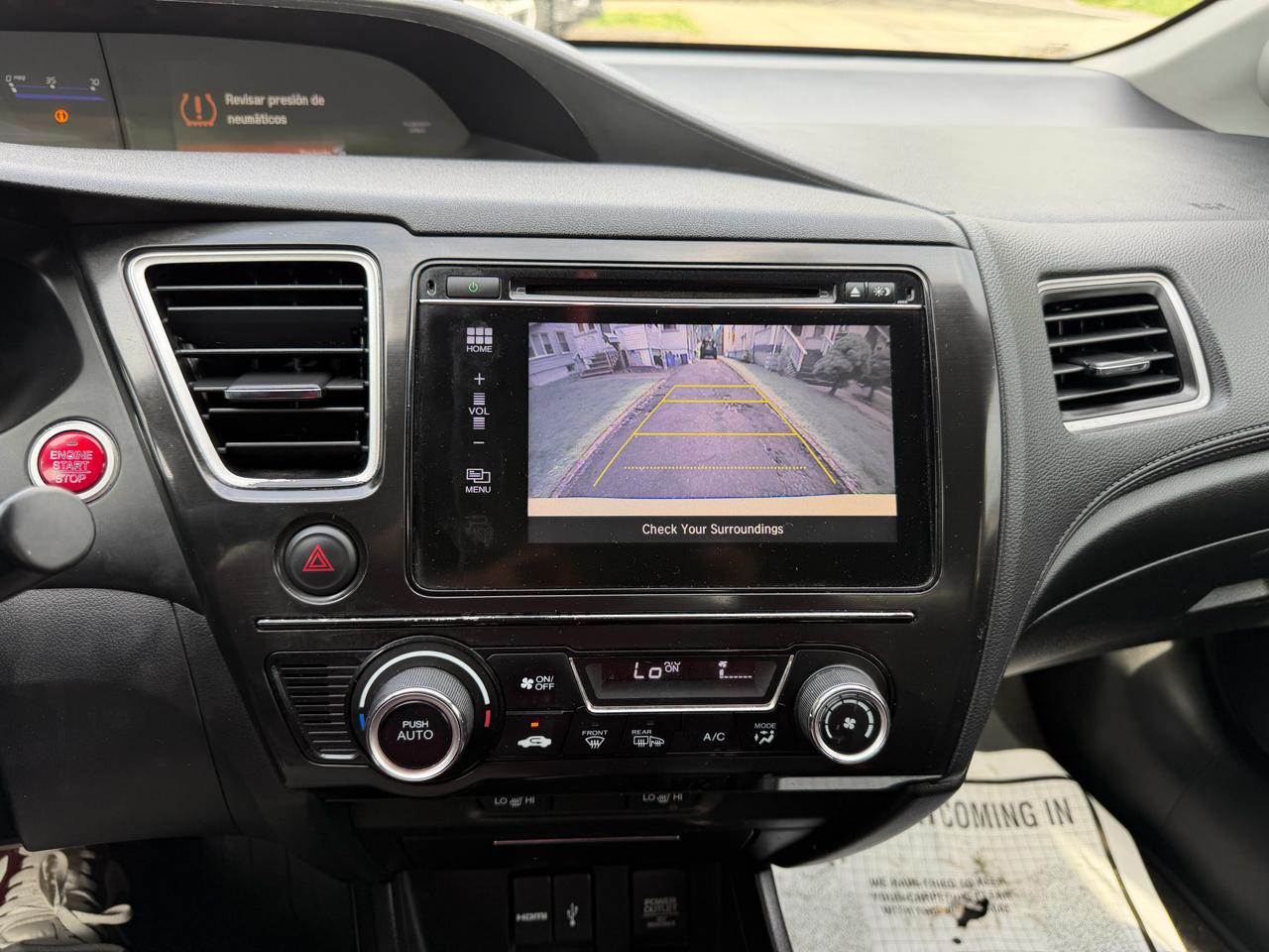Honda Civic EX-L Sedan CVT 2015