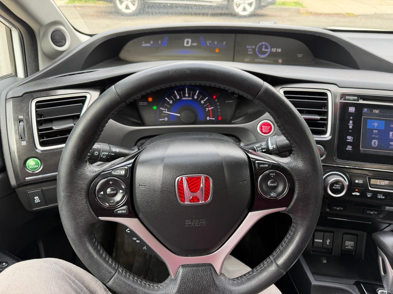 Honda Civic EX-L Sedan CVT 2015