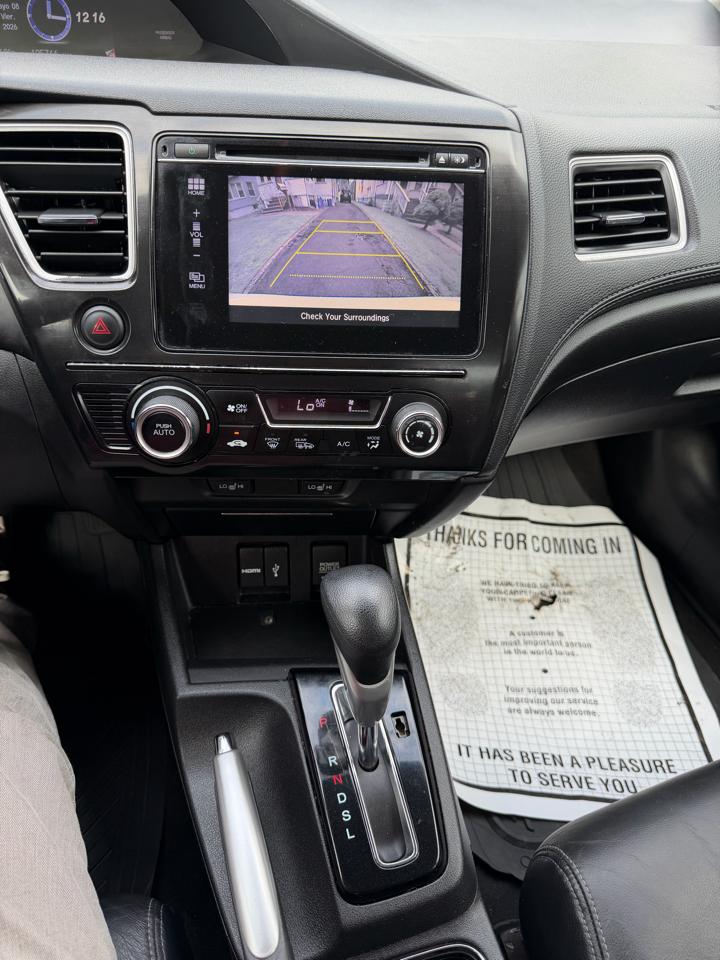Honda Civic EX-L Sedan CVT 2015