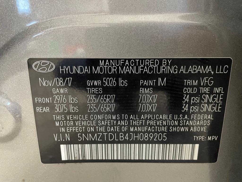 Hyundai Santa Fe  2018