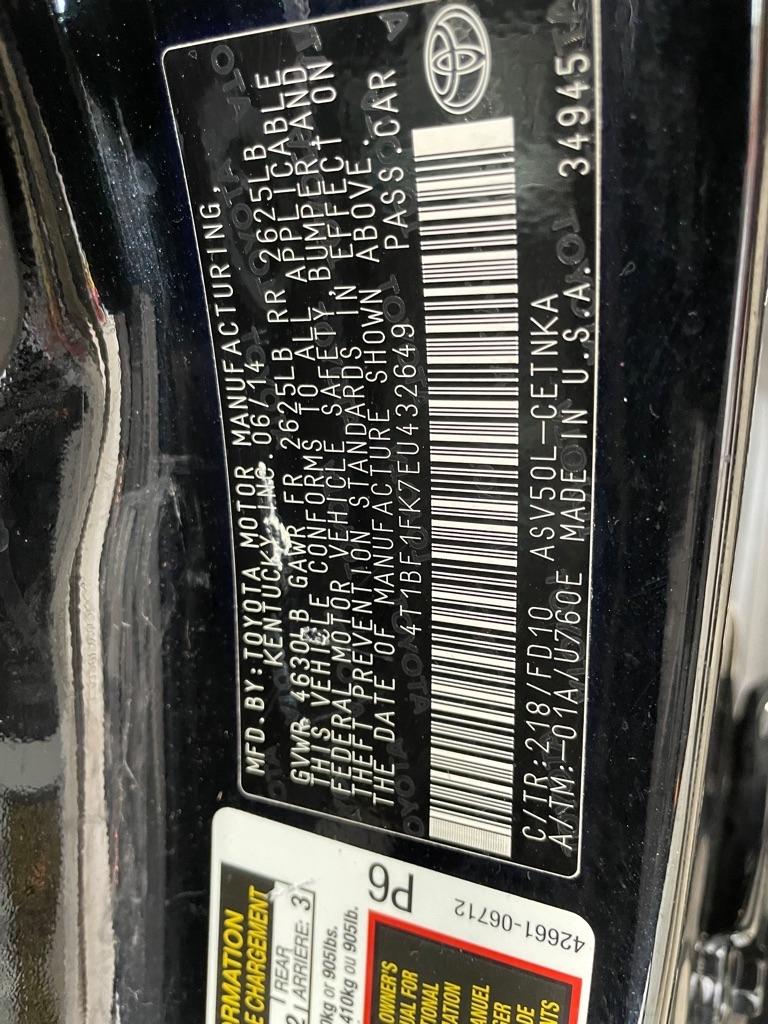 Toyota Camry  2014