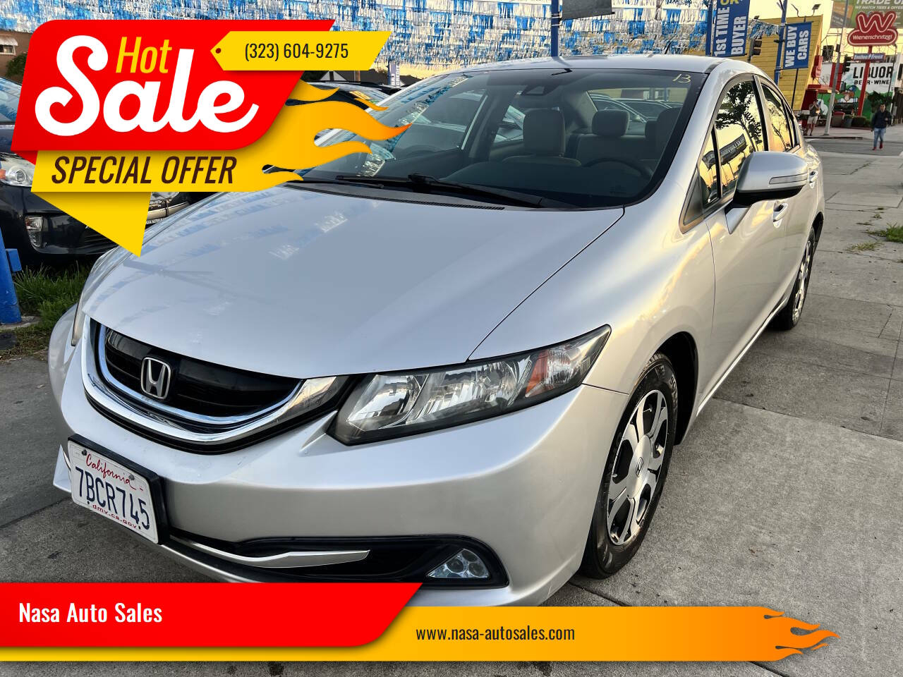 2013 Honda Civic Hybrid CVT AT-PZEV