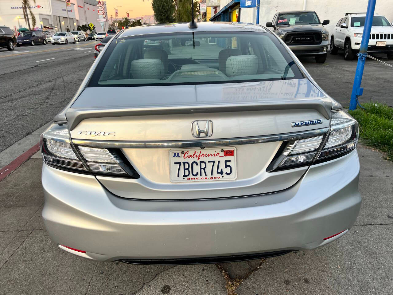 Honda Civic Hybrid CVT AT-PZEV 2013