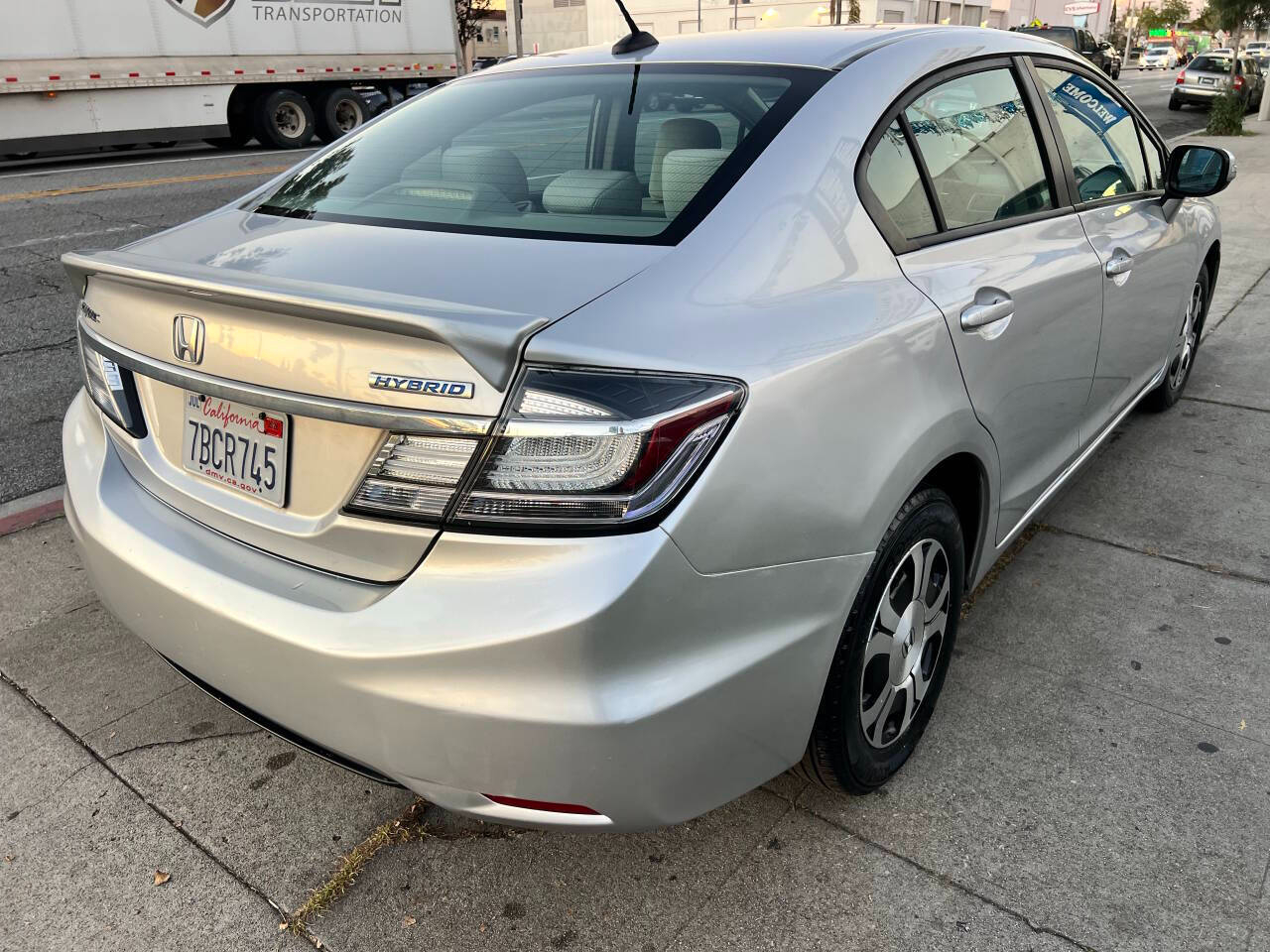 Honda Civic Hybrid CVT AT-PZEV 2013