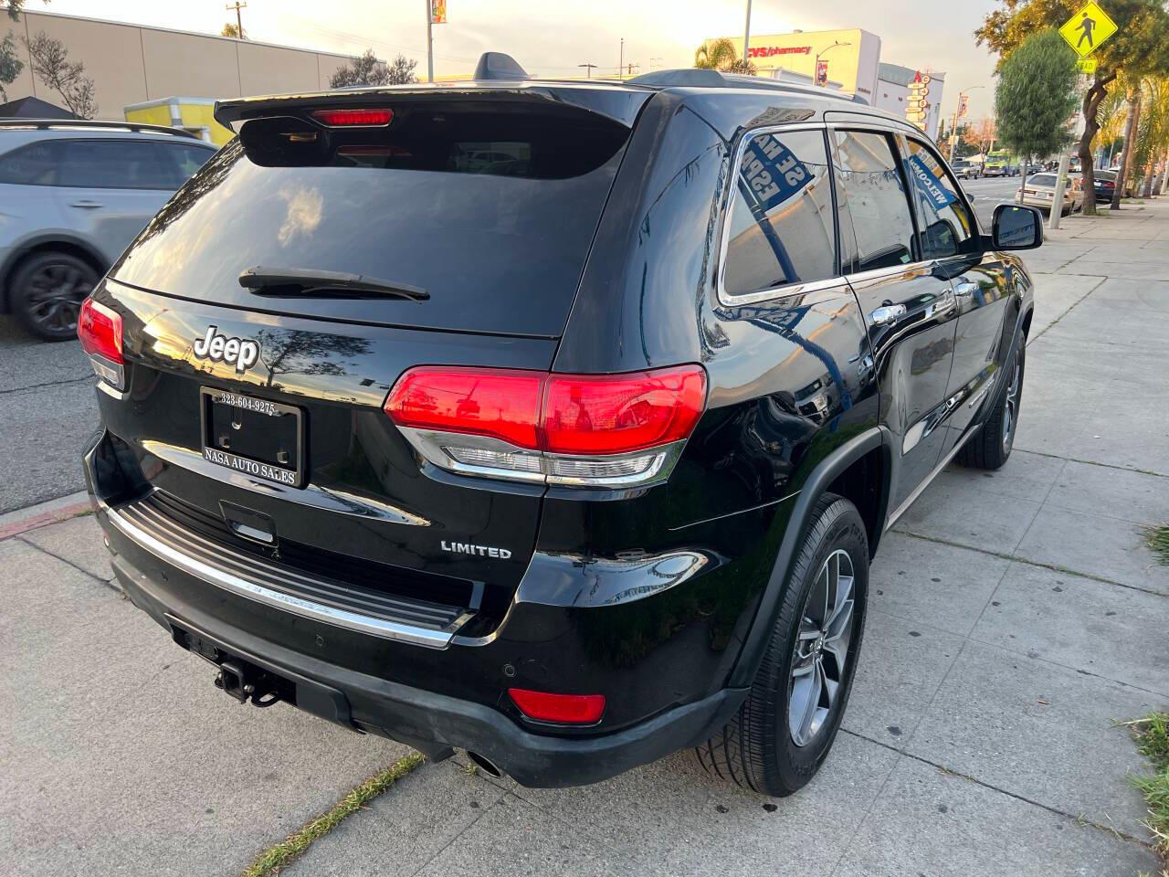 Jeep Grand Cherokee Limited 2WD 2018