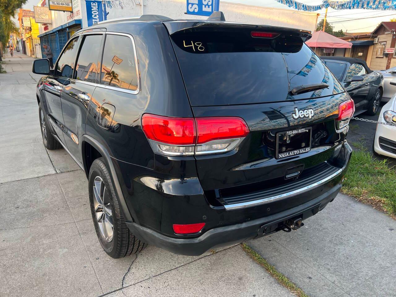 Jeep Grand Cherokee Limited 2WD 2018