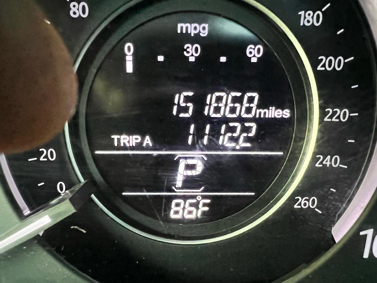 Honda Accord EX-L Sedan CVT 2014