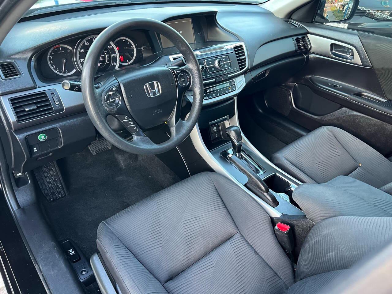 Honda Accord LX Sedan CVT 2015