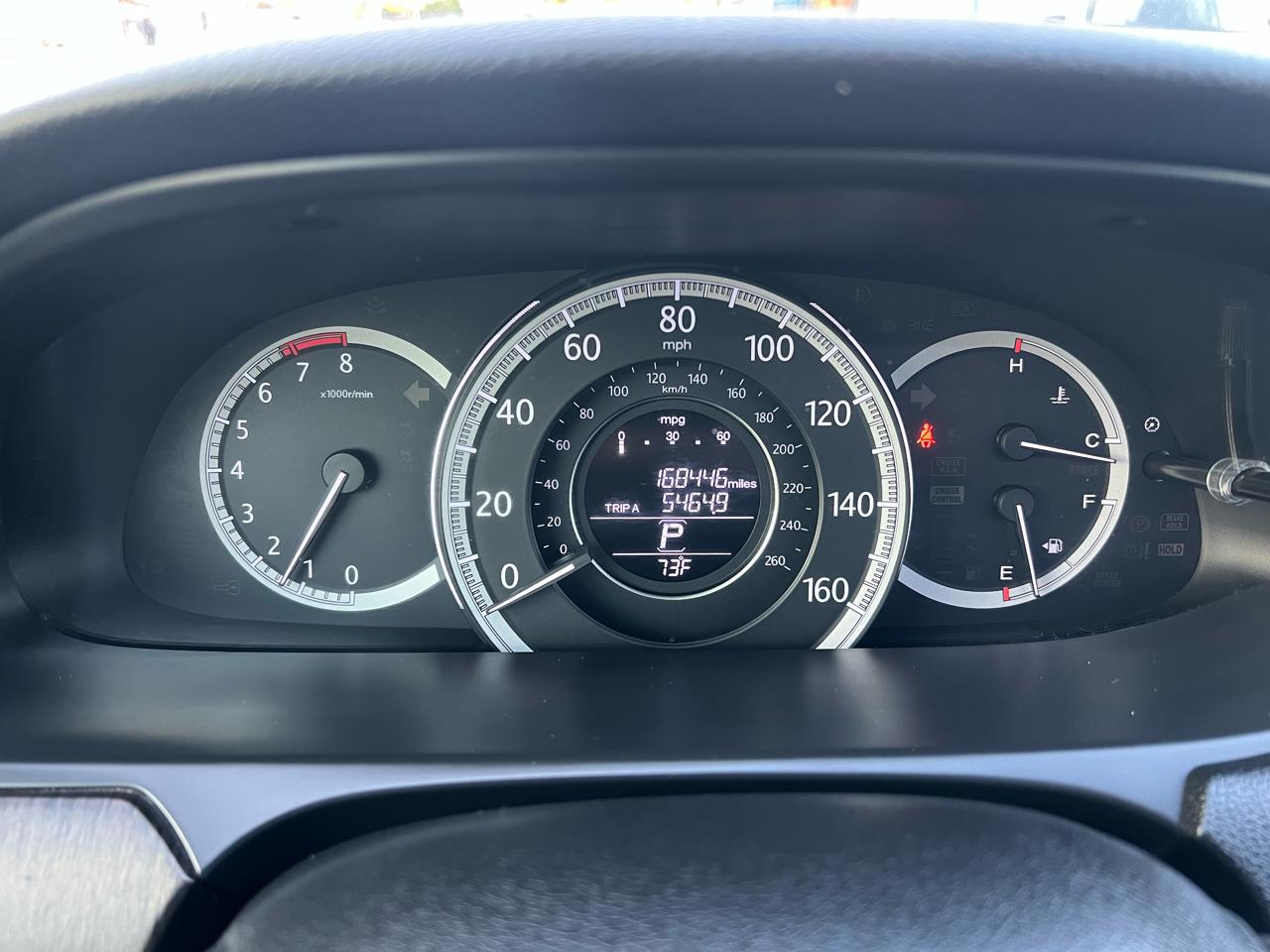 Honda Accord EX-L Sedan CVT 2013