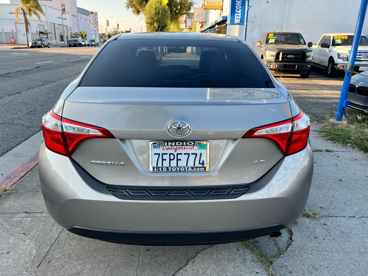 Toyota Corolla S Premium CVT 2014
