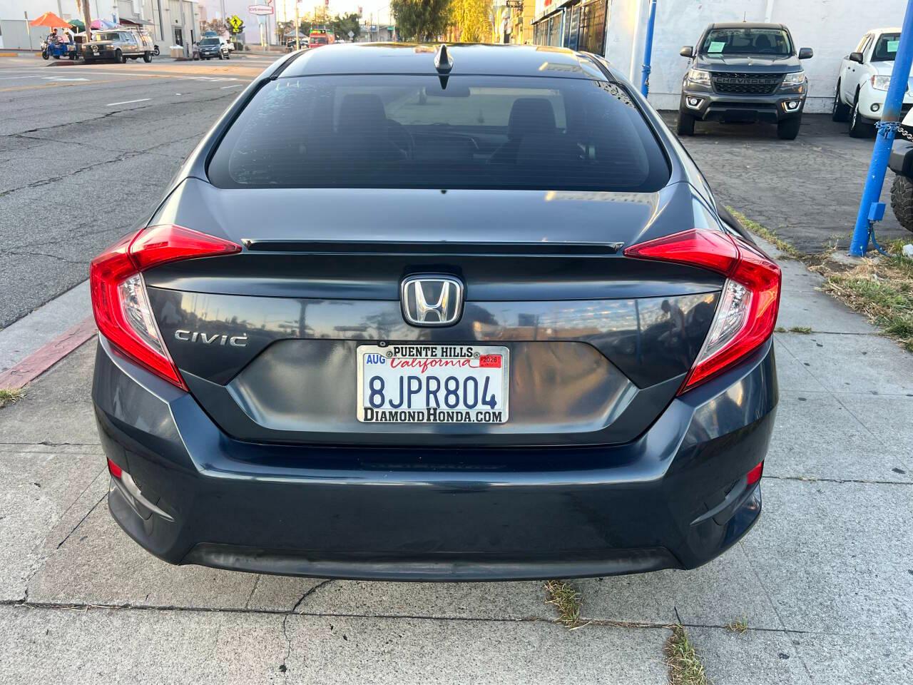 Honda Civic EX-T Sedan CVT 2017