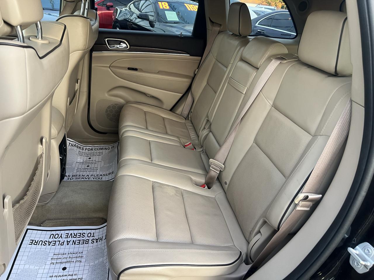 Jeep Grand Cherokee Overland 4WD 2015