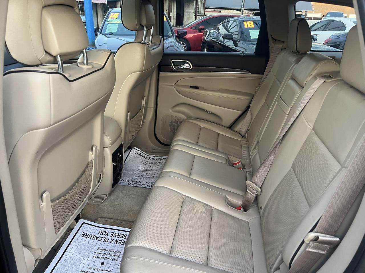 Jeep Grand Cherokee Overland 4WD 2015