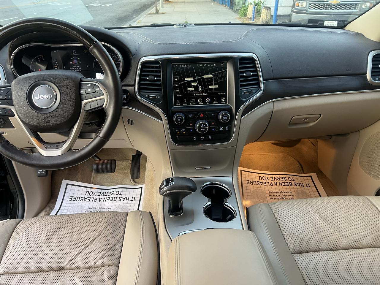 Jeep Grand Cherokee Overland 4WD 2015