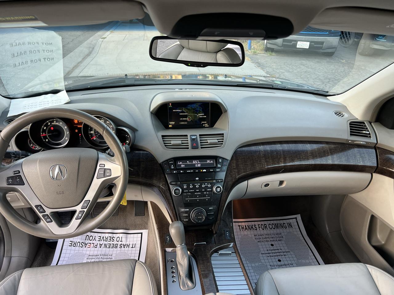Acura MDX 6-Spd AT w/Tech Package 2011
