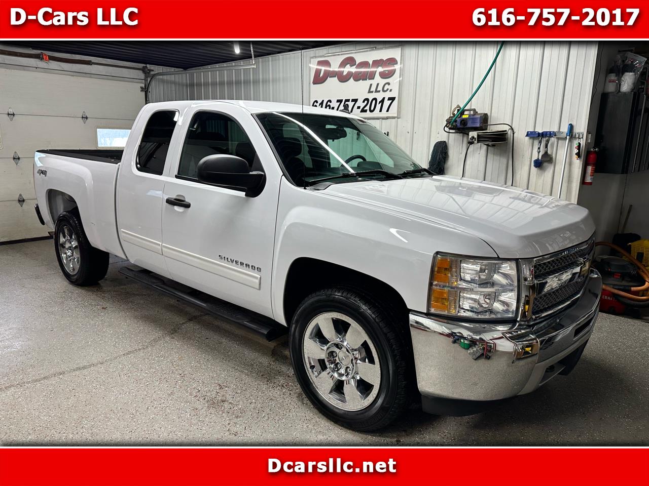 2013 Chevrolet Silverado 1500 4WD Double Cab 143.5" LT w/1LT