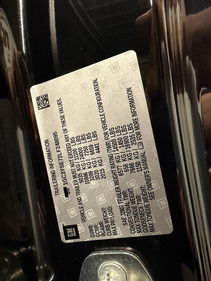 Chevrolet Silverado 3500HD Work Truck 4WD 2020