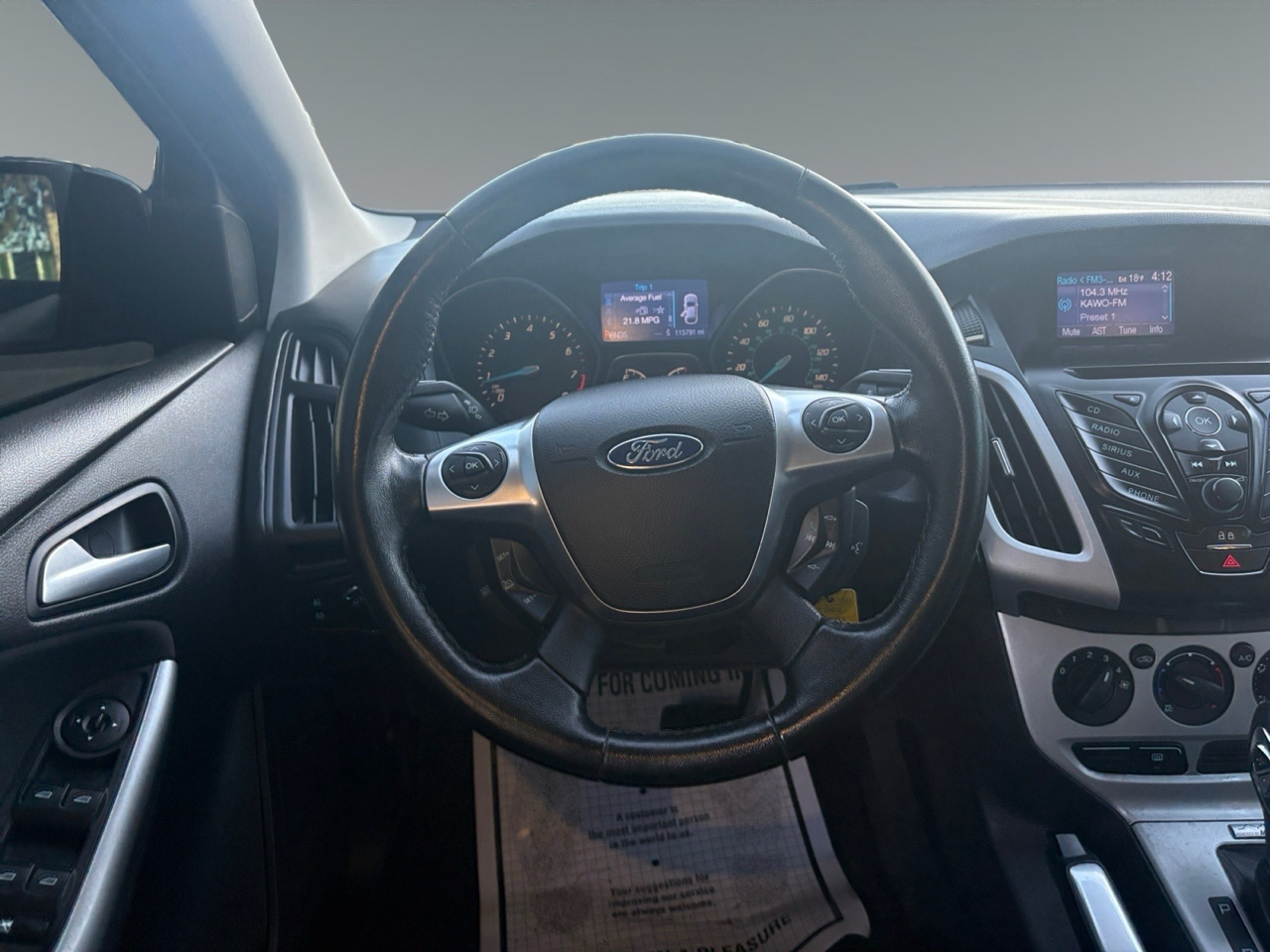 Ford Focus SE Sedan 2013