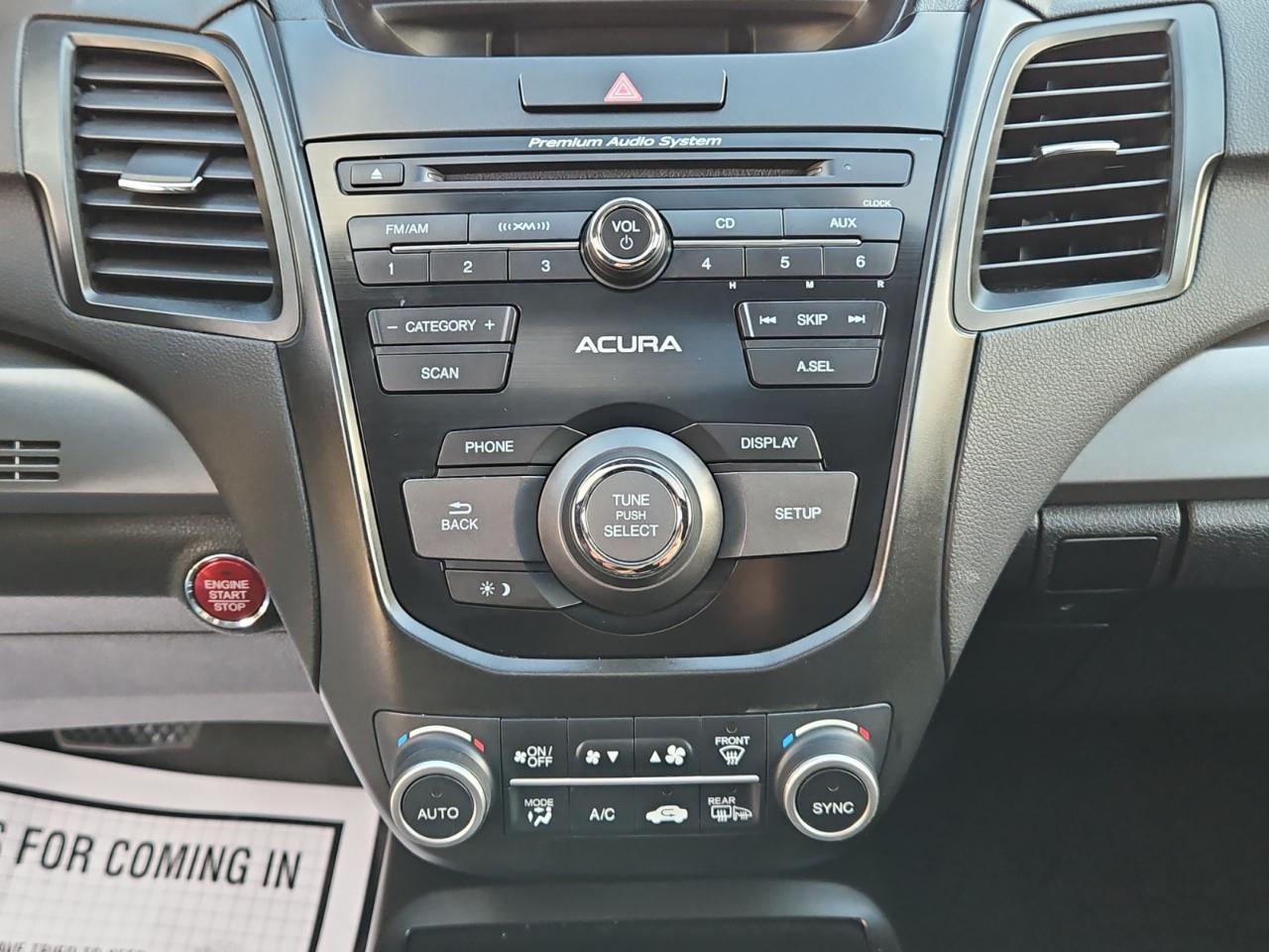 Acura RDX 6-Spd AT AWD 2017