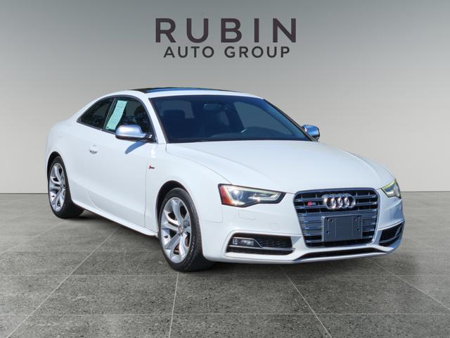 White 2015 Audi S5 3.0T quattro Premium Plus Coupe AWD Coupe All-Wheel Drive Automatic