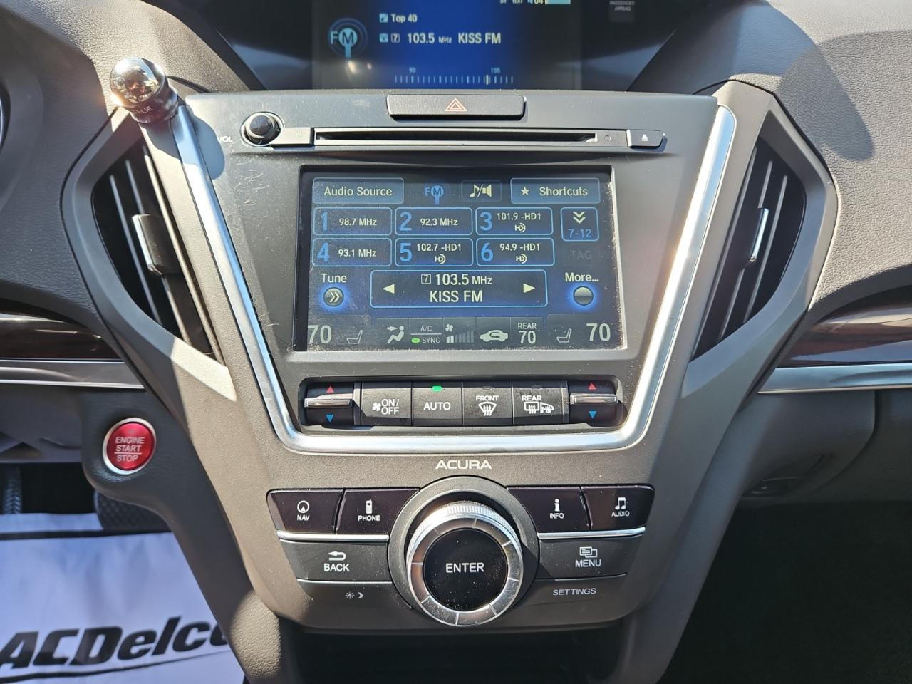 Acura MDX SH-AWD 9-Spd AT w/Tech Package 2016