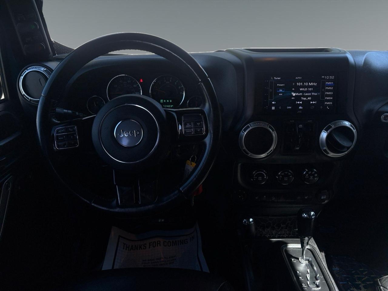 Jeep Wrangler Unlimited Sahara 4WD 2015
